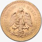 Золотая монета 50 Мексиканских Песо | 1821-1947