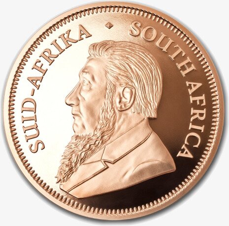 Крюгерранд (Krugerrand)50 унций юбилейный выпуск 2017 Золотая монета