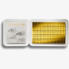 50 x 1 gr Lingotto d'oro | 50gr Combibar | Barretta d'Oro | Degussa
