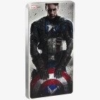 500g Captain America Lingote de Plata | Marvel
