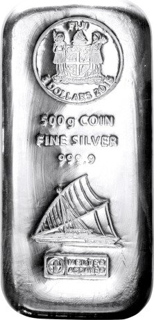 500 gr Coin bar delle Fiji | Argento | Argor-Heraeus