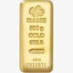 500g Goldbarren | Beschädigte Verpackung
