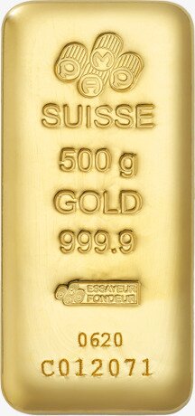 Золотой слиток PAMP Suisse 500 г