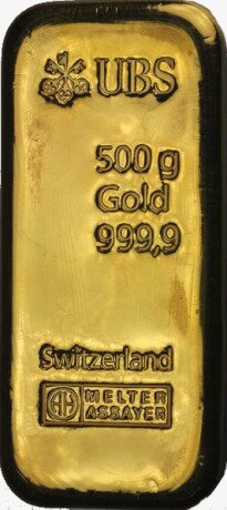 500 gr Lingotto d'Oro | UBS