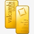 500g Goldbarren | Valcambi | Geprägt