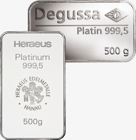 500g Platinum Bar | different manufacturers