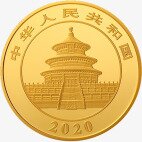 50g China Panda Proof Gold Coin (2020)