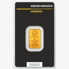 5 gr Lingotto d'oro | Argor-Heraeus | Kinebar