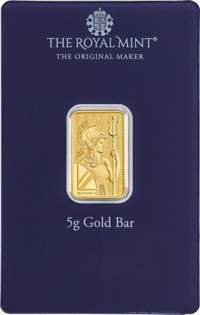 5g Złota Sztabka | Wszystkiego najlepszego | The Royal Mint