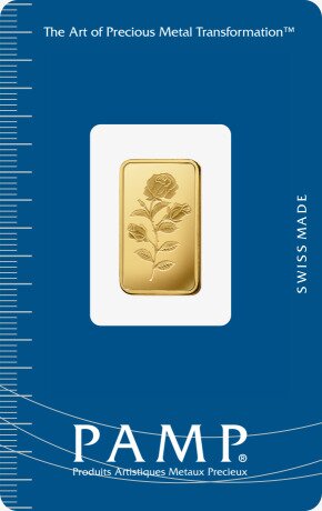 5g Gold Bar | PAMP Rose