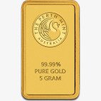 Золотой слиток пертского монетного двора 5г (Perth Mint)
