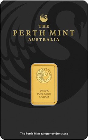 5g Złota Sztabka | Perth Mint | Certyfikat