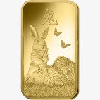 Золотой слиток кролик PAMP 5г