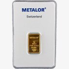 5g Metalor Gold Bar