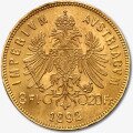 Золотая монета 8 Флорин 20 Франков Рестрайк (8 Florin 20 Francs)