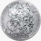 1 oz Rwanda African Buffalo | Silver | 2015