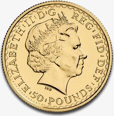 Британия (Britannia) 1/2 унции | разных лет | Золотая инвестиционная монета