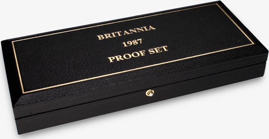 Britannia Zestaw Złotych Monet | 1987 | Proof