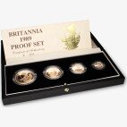 Britannia Proof Set | Gold | 1989