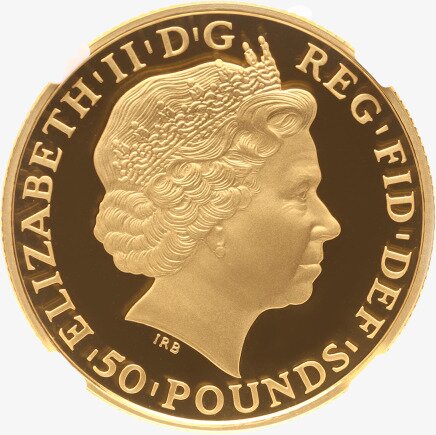 Британия Набор золотых монет 1991 Britannia Proof