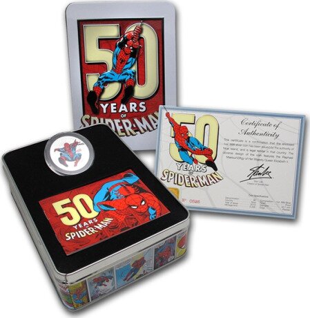 1 oz 50th Anniversary of Spider-Man™ | Silver | 2013