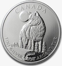 1 oz Canadian Wolf | Silver | 2011