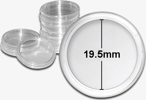 Capsula per moneta - Diametro interno 19.5mm
