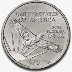 1/4 oz American Eagle | Platinum | mixed years
