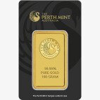 Золотой слиток Пертского монетного двора 100г (Perth Mint)