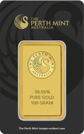 100g Goldbarren | Perth Mint | mit Zertifikat
