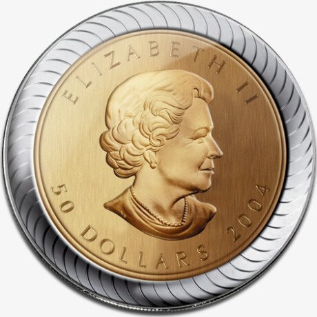 Набор золотых монет Кленовый Лист 2004 25-летний Юбилей (Set Maple Leaf)