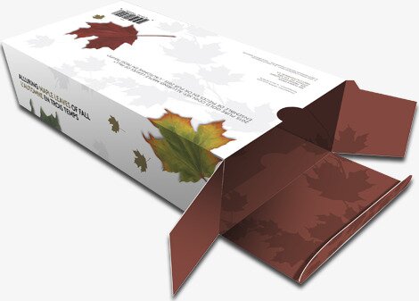 Gold Maple Leaf | 3 Coin Set | Alluring Maple Leaves of Fall | 2015