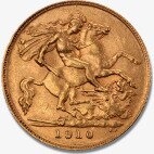 Medio Soberano Eduardo VII | Oro | Años Diversos