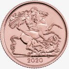 Pół Suwerena Elżbieta II Złota Moneta | 2020