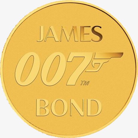 James Bond 007 Gold Coin (2020)