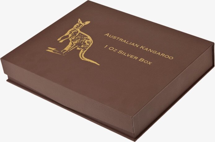 Boîte pour Pièces Kangourou de 40 x 1oz Argent