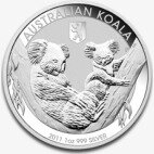 Серебряная монета Коала 1 унция 2011 Тайный Знак Берлин (Silver Koala)