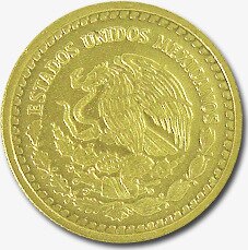 Золотая монета Мексиканский Либертад 1/10 унции 2011 (Mexican Libertad)