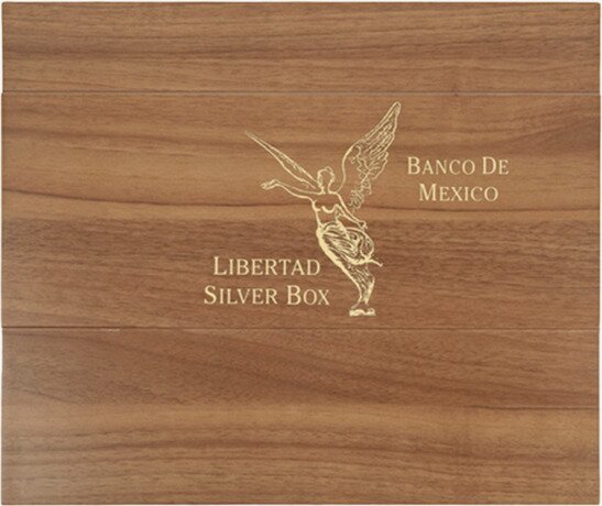 Коробка для Серебряной Монеты Либертад 1 унция и 5 унций (без дополнительного планшета)