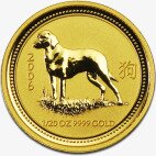 Золотая монета Лунар II Год Собаки 1/2 унции 2006 (Lunar II Dog)