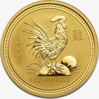 Золотая монета Лунар I Год Петуха 1 унция 2005 (Lunar I Rooster)