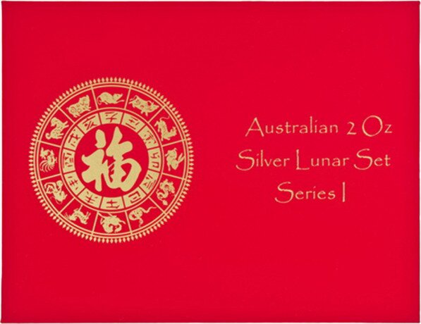 Lunar Serie 1 - Silbermünzen Box für 12 x 2oz
