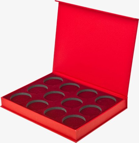 Lunar Series 1 - Silver Coins Box for 12 x 2oz
