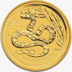 Золотая монета Лунар II Год Змеи 10 унций 2013 (Lunar II Snake)