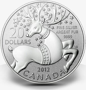 20 Dollar Magical Reindeer | Silver | 2012