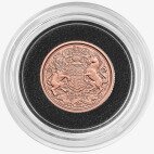 Memorial Quarter Sovereign Charles III Gold Coin | 2022