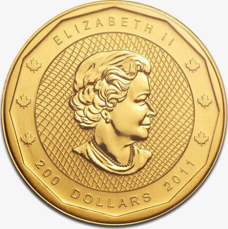 1 oz Mountie Gold Coin (2011)