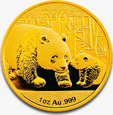 1 Uncja Chińska Panda Złota Moneta | 2011