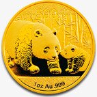 Золотая монета Китайская Панда 1 унция 2011 (China Panda)