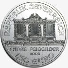 Серебряная монета Венская Филармония 1 унция разных лет (Vienna Philharmonic)
